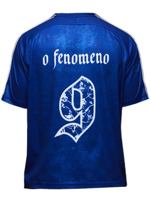 Brazil légendes du vieux maillot le phénomène n°9 maillot homme rétro bleu uniforme 2025-2026